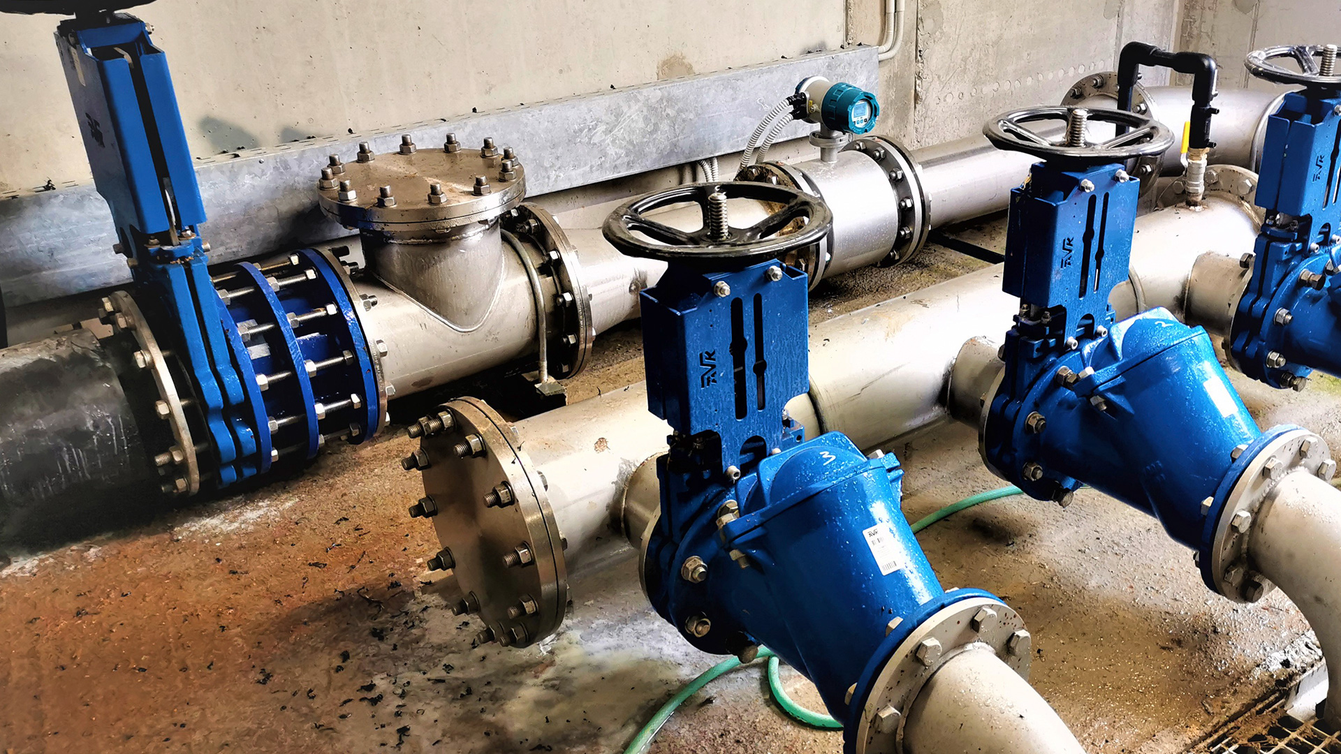 AVK valves installed in Athens water treatment utility