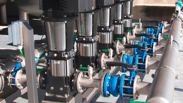 Installation of AVK butterfly valves with loose liner