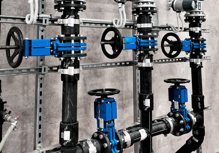 AVK valves installed in Athens water treatment plant