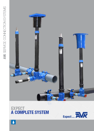 AVK brochure about service connection system