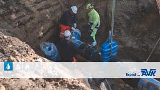 PE pipes are used for all new installations within water distribution at Aalborg Forsyning, Denmark